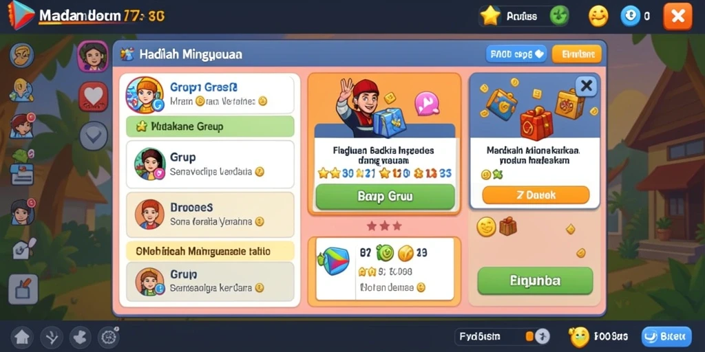 Tangkapan layar menunjukkan leaderboard dengan pemain teratas.