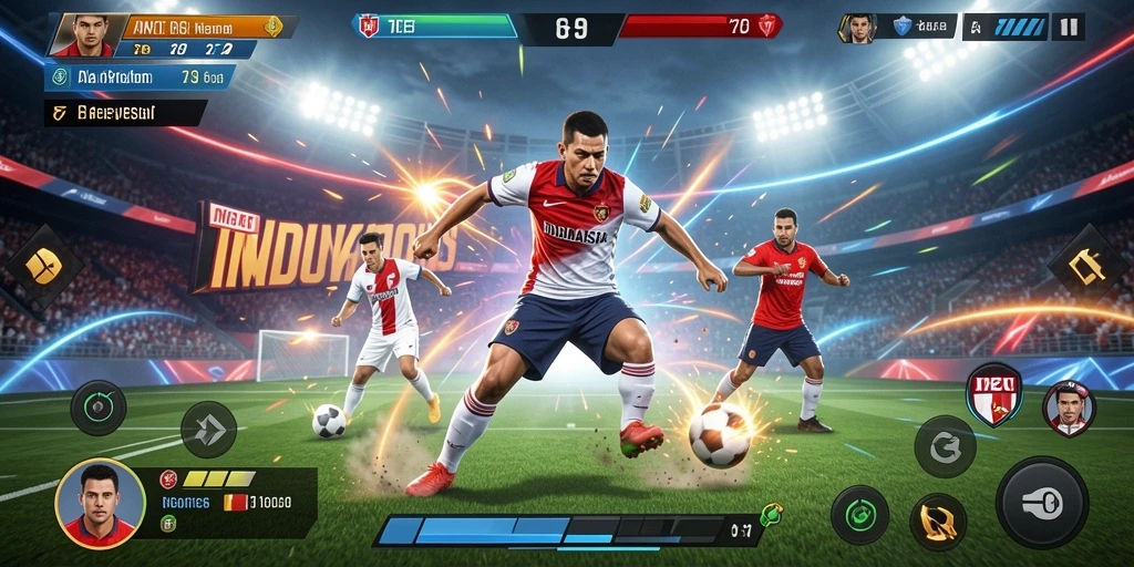 Fitur leaderboard untuk bersaing dengan pemain lain.