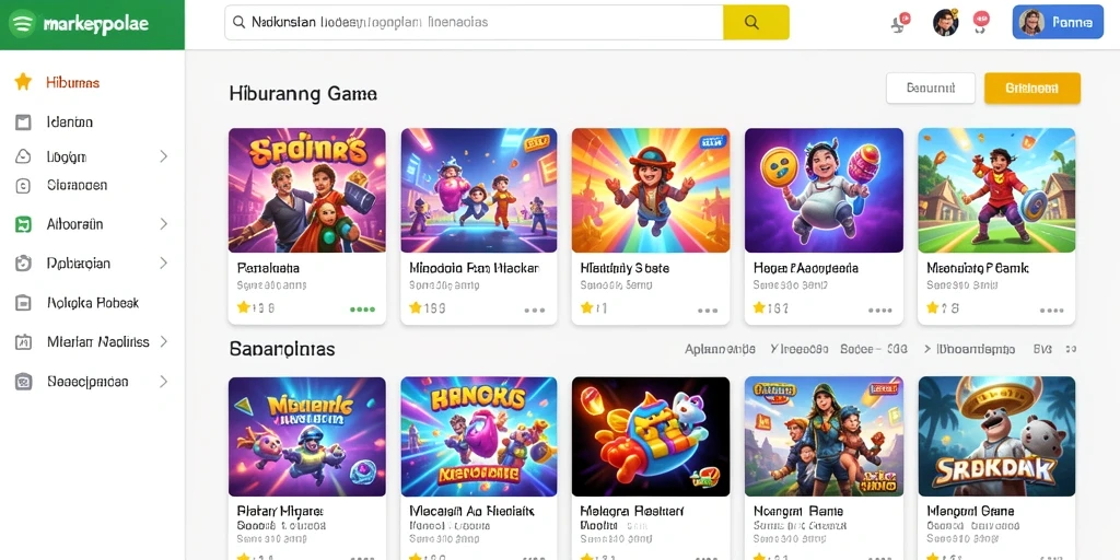 Screenshot ketiga menunjukkan proses pemutaran gulungan yang memukau.