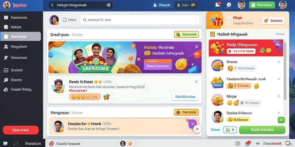 Screenshot memperlihatkan misi harian yang menantang untuk diselesaikan.